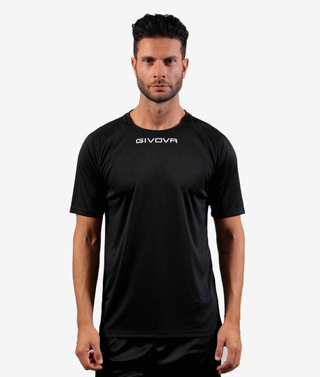 Givova Capo Interlock T-Shirt - black, MAC03-0010