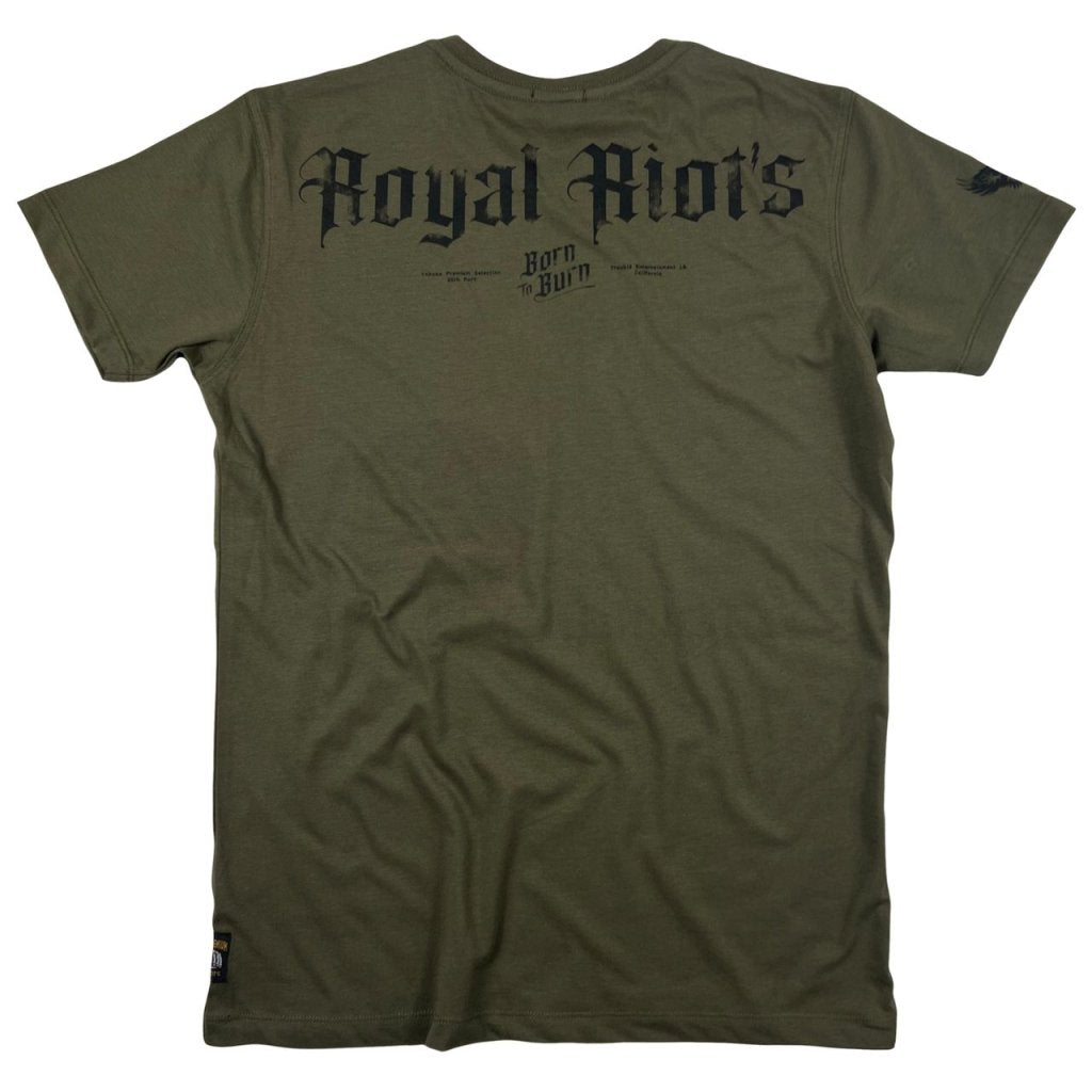 Yakuza Premium T-Shirt Royal Riots - olive, 3702