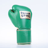 Paffen Sport PRO WIDE Boxing Gloves - green/gold, 2118050