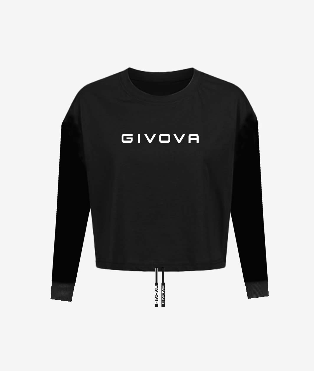 Chemise à manches longues Givova - noir, FIT016-0010
