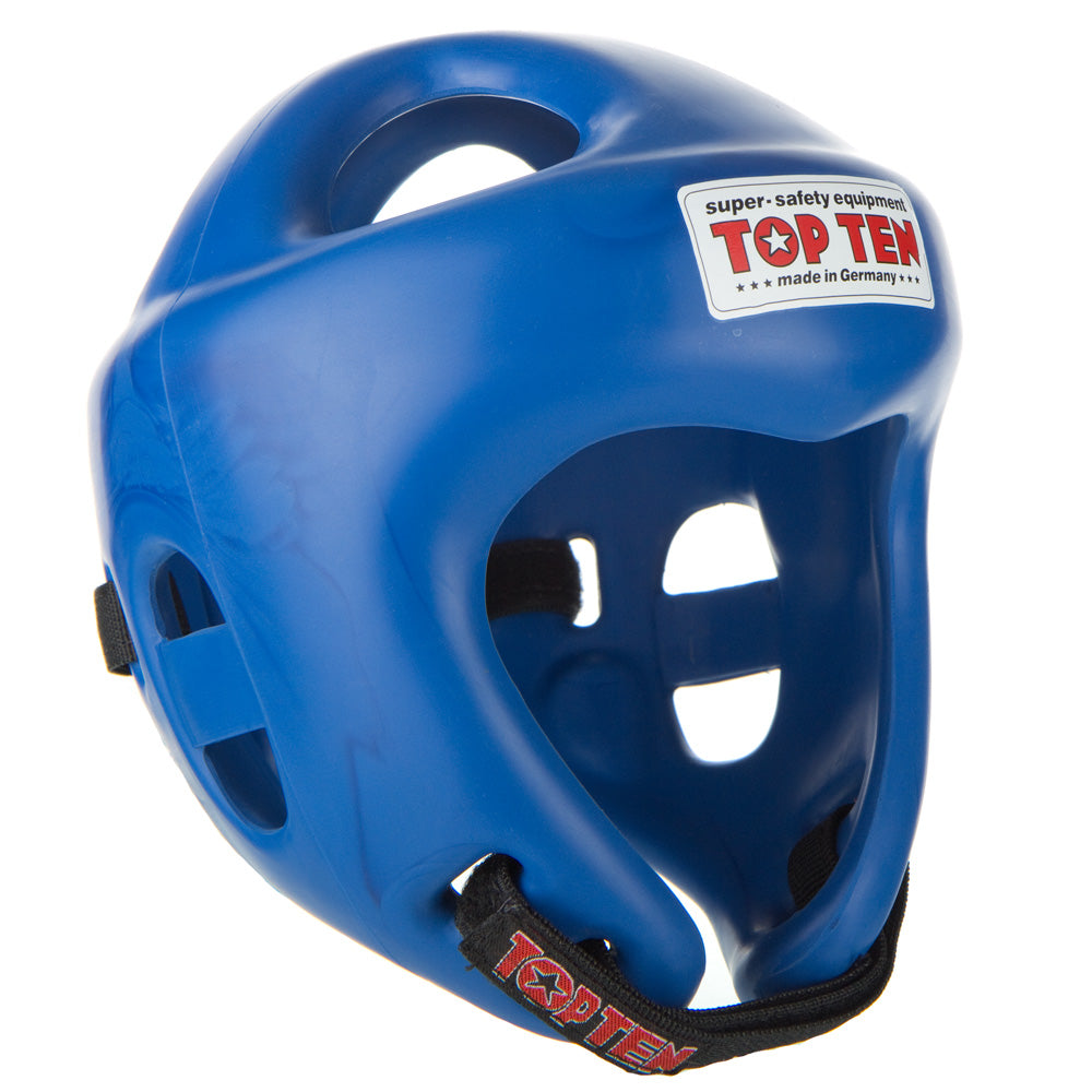 Top Ten Competition Fight Helmet with WAKO Label - blue, 4061-6003