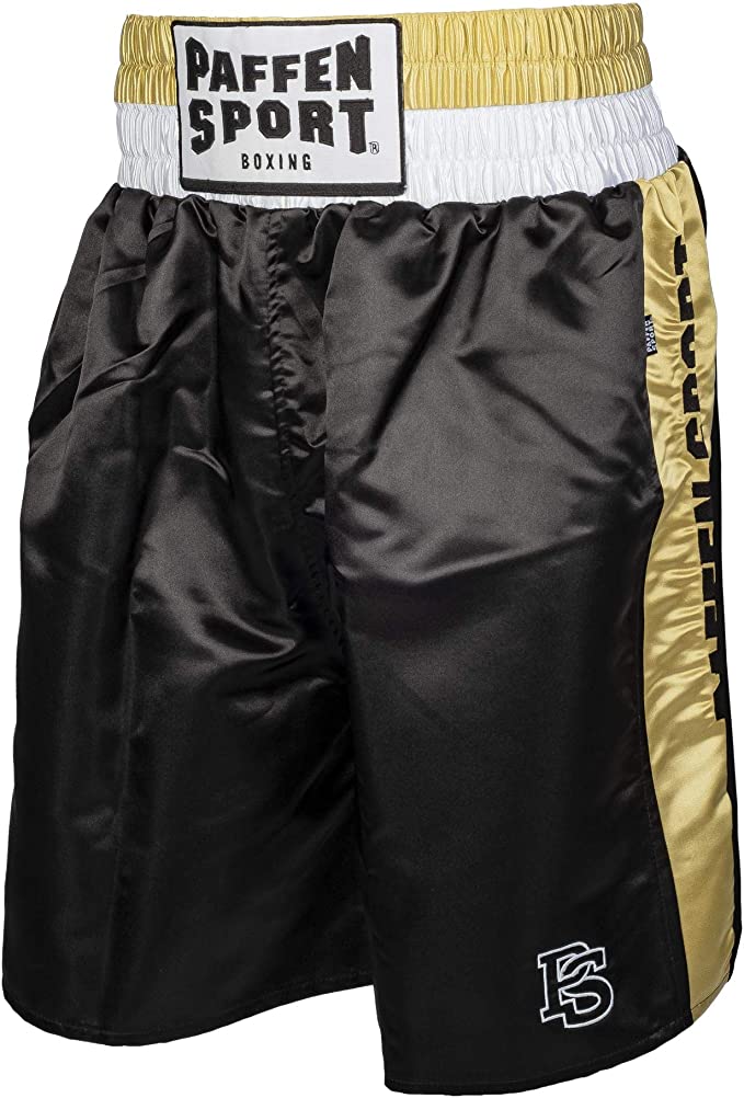 Paffen Sport Boxing Shorts Pro Mexican - black/gold