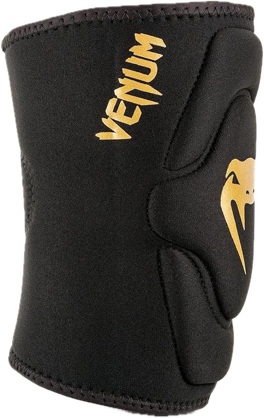 Venum Kontact Gel Knieschoner - schwarz/gold, VENUM-0178-126