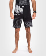 Venum MMA Shorts Gorilla - black/white, VENUM-05080-108