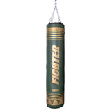 Sac lourd de boxe Fighter XTR 150 à 180cm - kaki/or