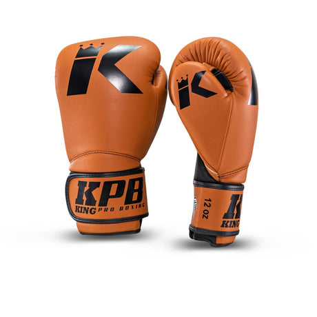 King Pro Boxing Boxhandschuhe Pellis - braun, KPB/BGK-3