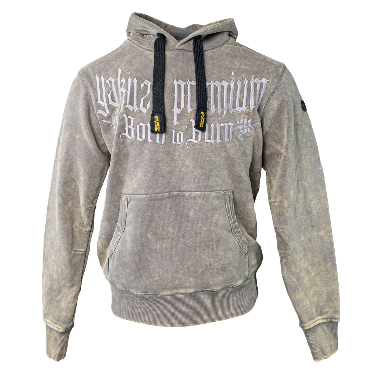 Yakuza Premium Hoodie - olive gray, 3723G