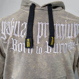 Yakuza Premium Hoodie - olive gray, 3723G