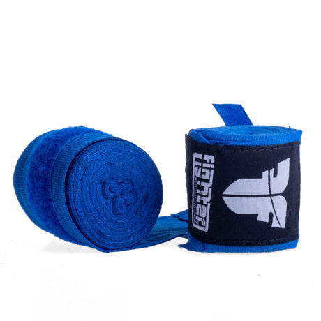 Fighter Semi-Elastic Hand Wraps - blue, FHW-3030-04