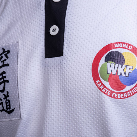 Hayashi WKF Poloshirt - Weiß, 75112-1 