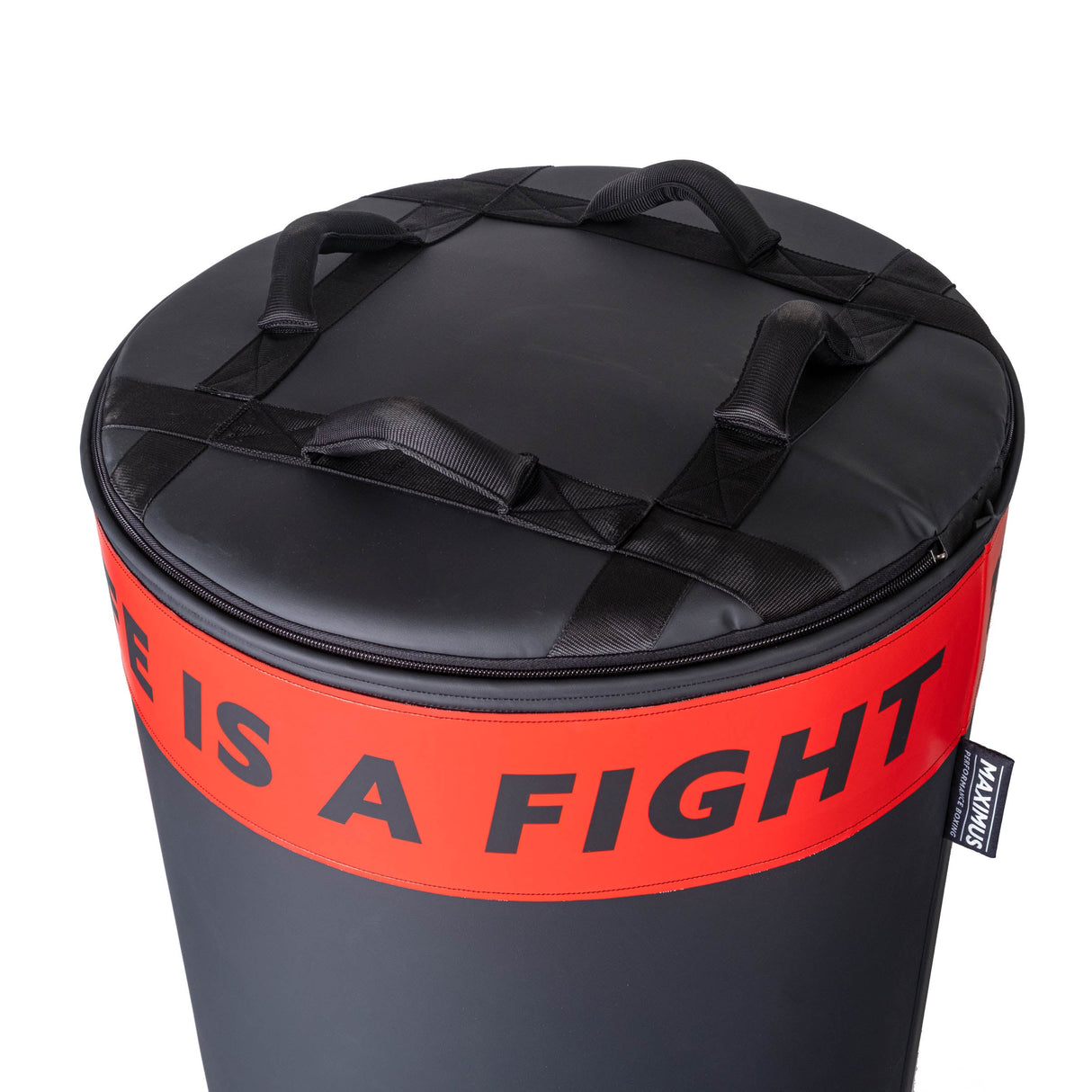 Fighter Free-Standing Bag  MAXIMUS - black/red