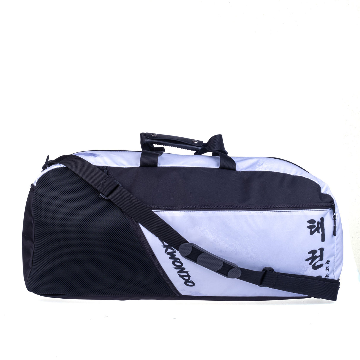 Fighter Sports Bag/Backpack - Taekwon Do - white/gray, FTS-12-TD-PL