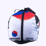 Sac/sac à dos de sport de combat – Taekwon Do Taegeuk – blanc/logo, FTS-12-TD-TG