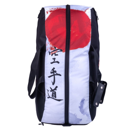 Fighter Sports Bag/Backpack - Karate - white/red, FTS-13-KRT-L