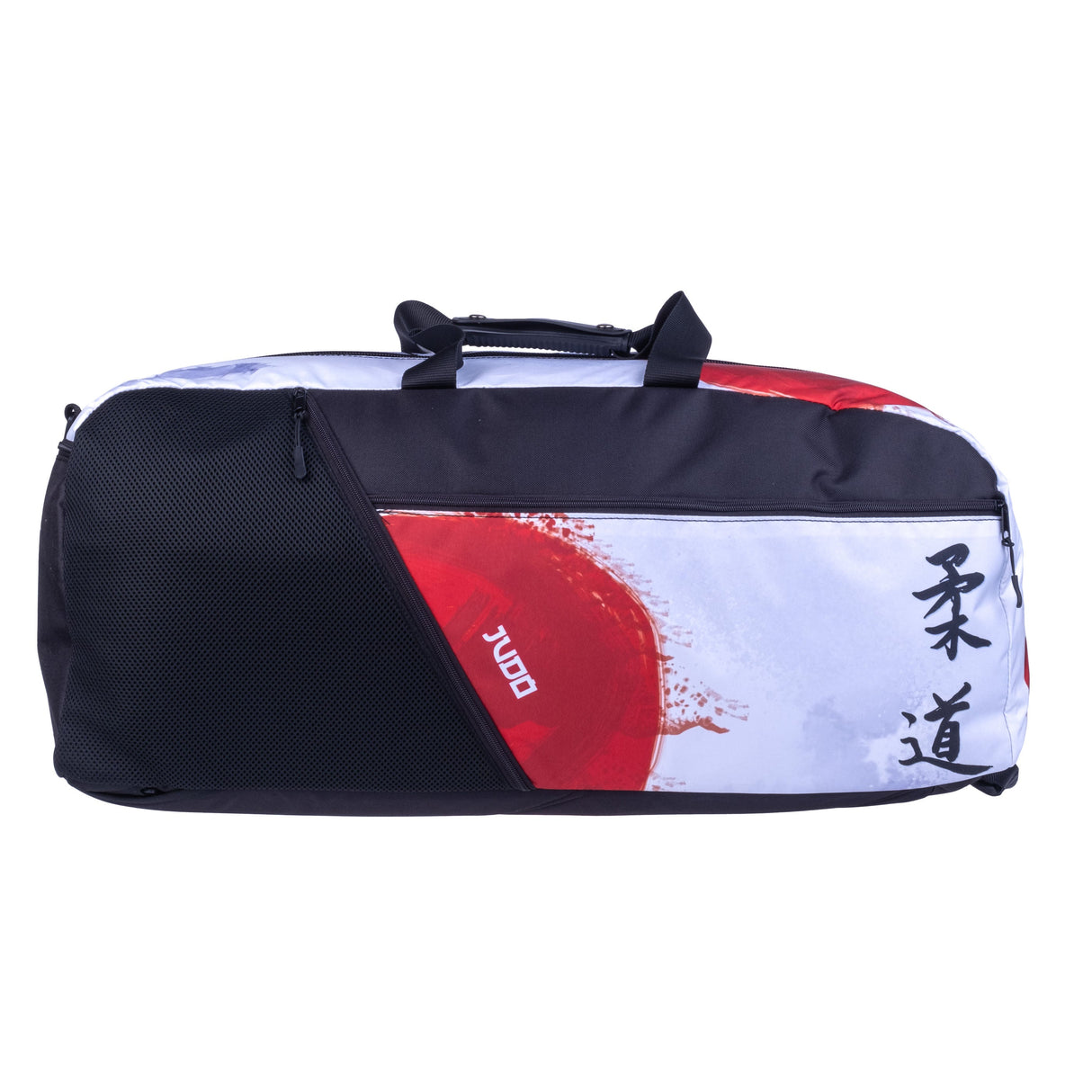 Sac/sac à dos de sport Fighter - Judo - blanc/rouge, FTS-14-JUD-L