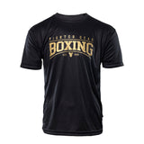 Fighter BOXING Training Shirt - black, FTSH-02BLBX