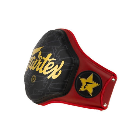 Booster x Fairtex Training Belt for Coaches, black/red, FXB BP WINE RED