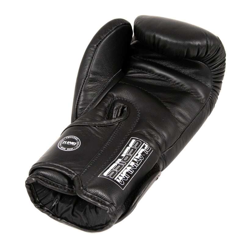 King PRO Boxing Boxing Gloves Platinum 7 - black/gray, KPB/BG PLATINUM 7