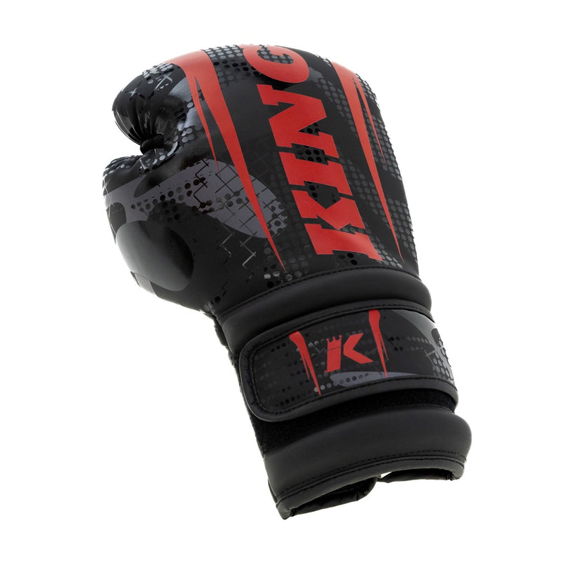 King Pro Boxing Boxing Gloves Shogun 3 - black/red, KPB/BG Shogun 3