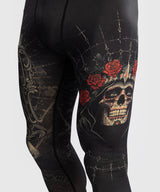 Venum Santa Muerte 5.0 Compression Leggings - black/gold, VENUM-05334-603