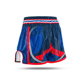 Short de Muay Thai King Classic - bleu/rouge, KPB FLAG 2