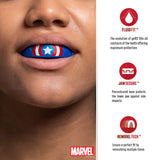 SAFEJAWZ Mouthguard Marvel Captain America, SJAmerica