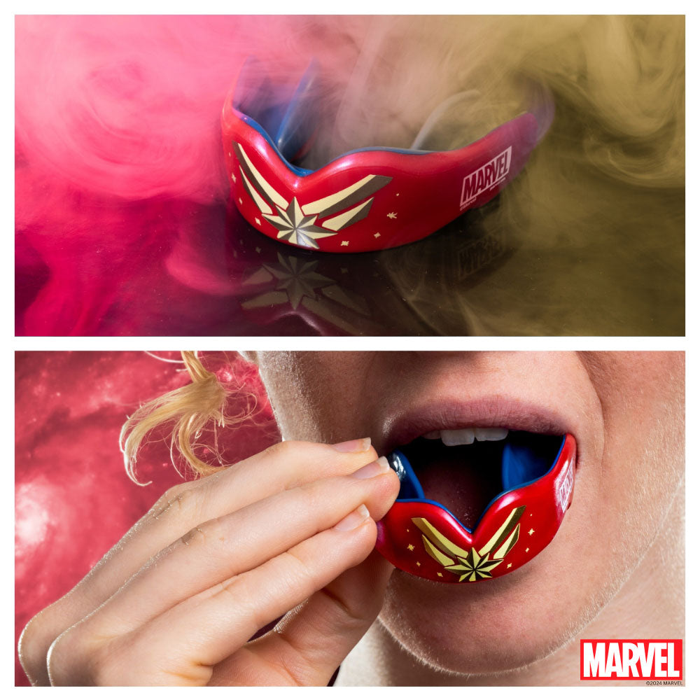 SAFEJAWZ Mouthguard Marvel Captain, SJCapMarvel