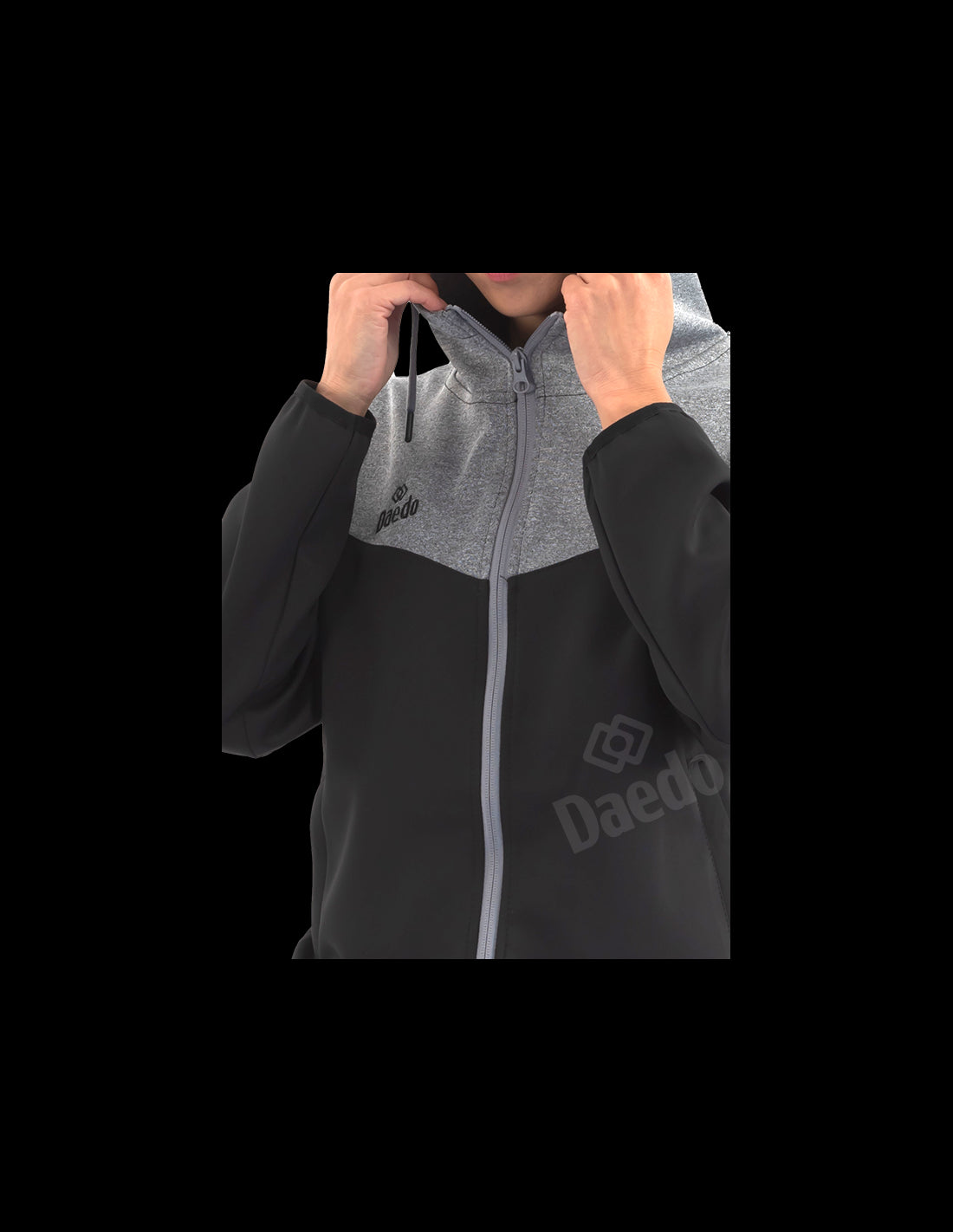 Daedo Trainingsanzug - schwarz/grau, CH1425