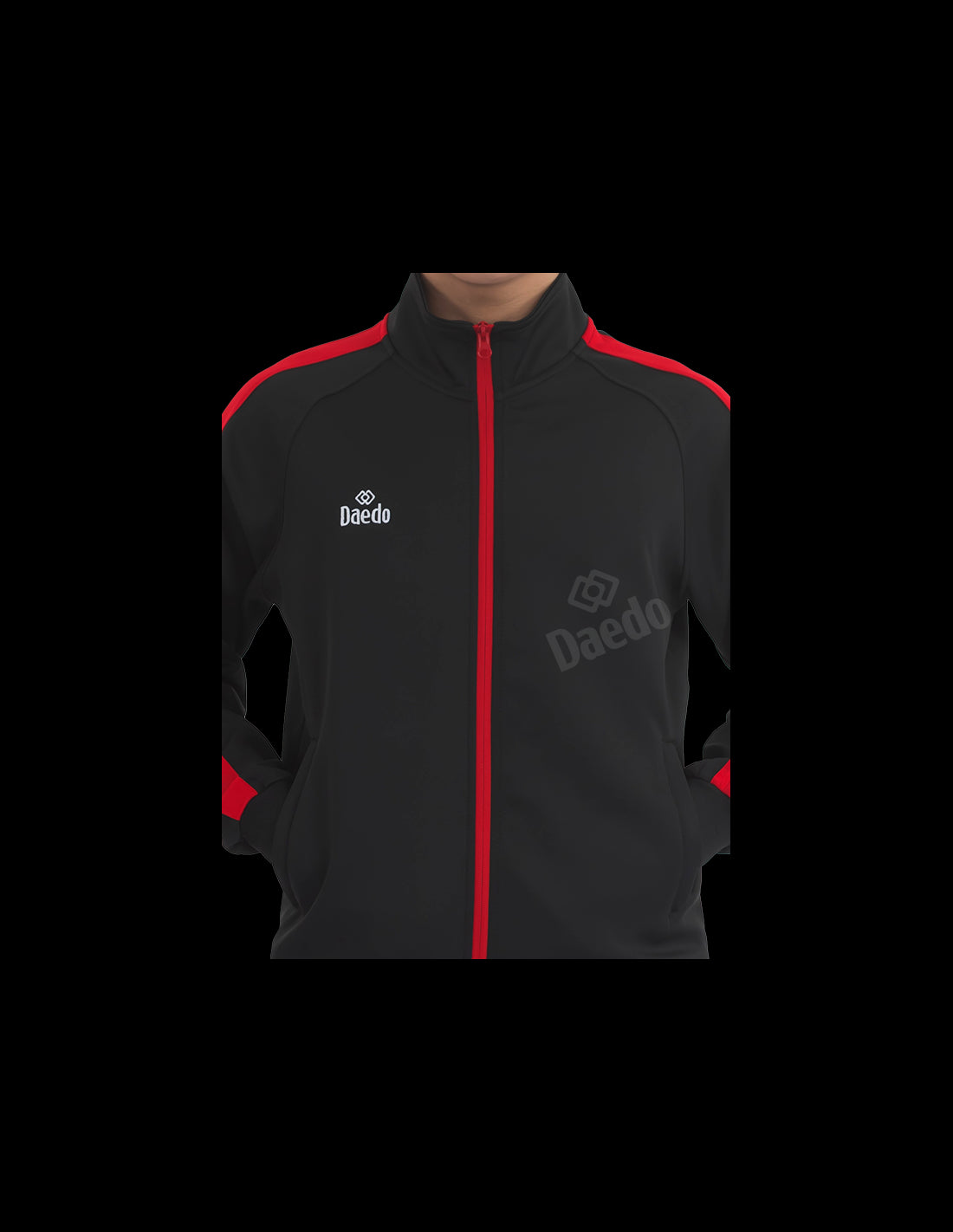 Daedo Tracksuit - black/red, CH1430