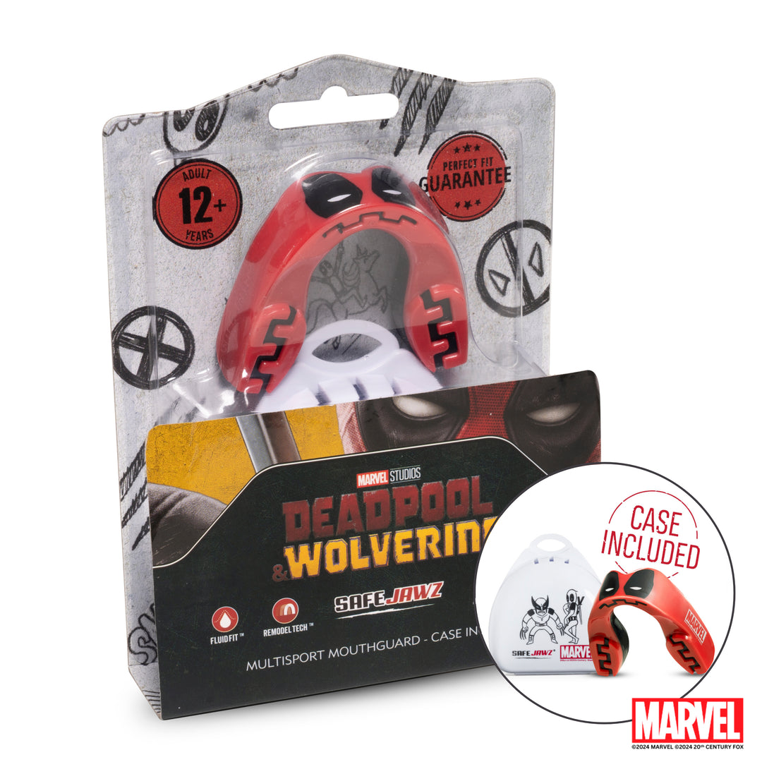 SAFEJAWZ Mouthguard Marvel Deadpool, SJDeadpool