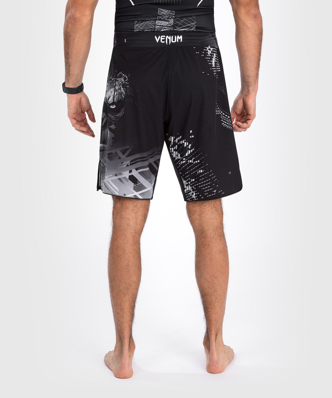 Venum MMA Shorts Gorilla - black/white, VENUM-05080-108