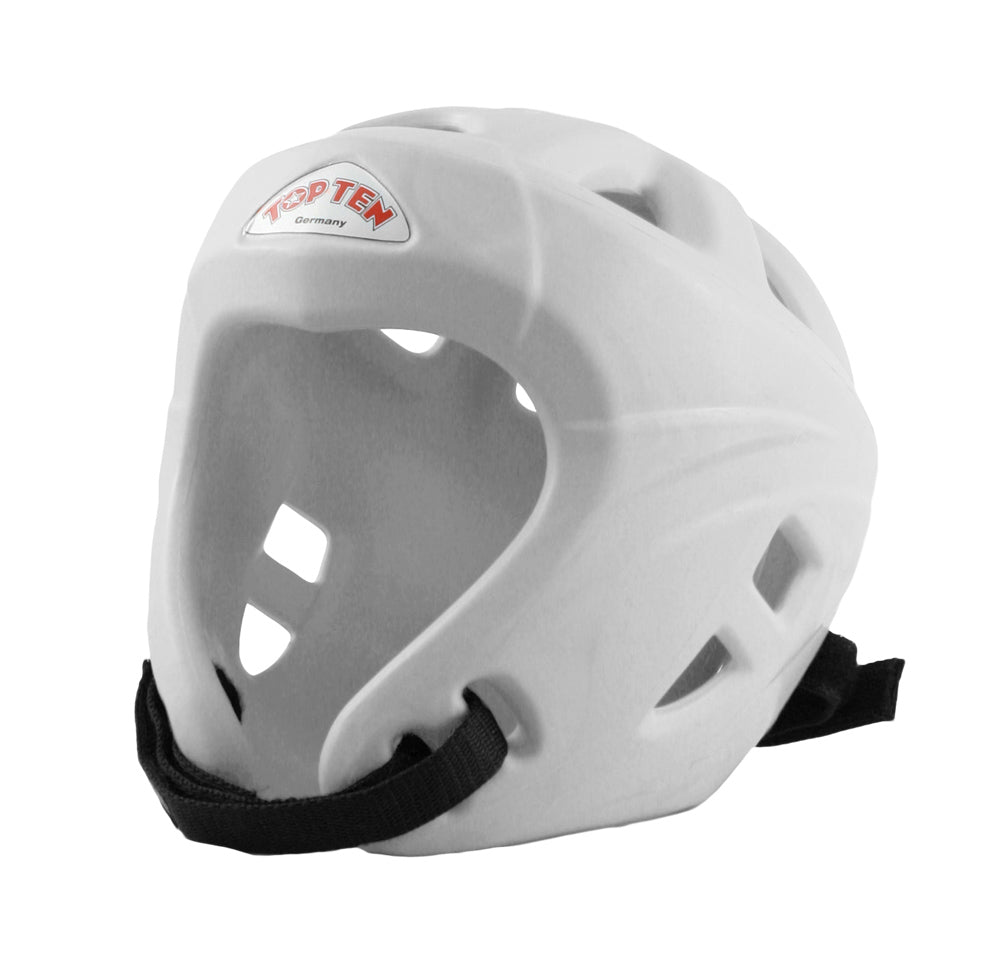 Top Ten Headguard Avantgarde WAKO Label - white, 4066-100