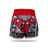 King Muay Thai Shorts HANYA - black/red,  KPB/HANYA RD