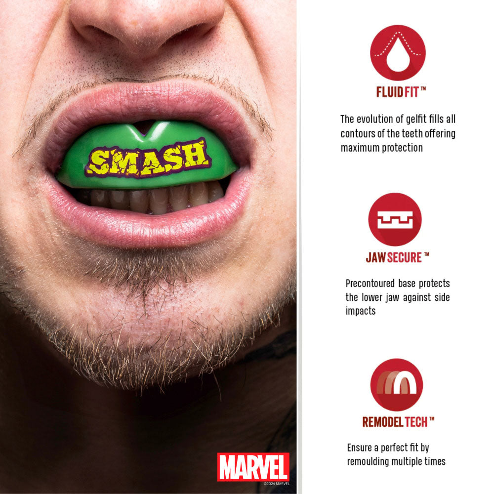 SAFEJAWZ Mouthguard Marvel Hulk, SJHulk