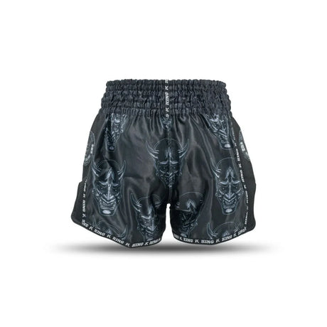 King Muay Thai Shorts DEVIL - black, KPB-DEVIL-1