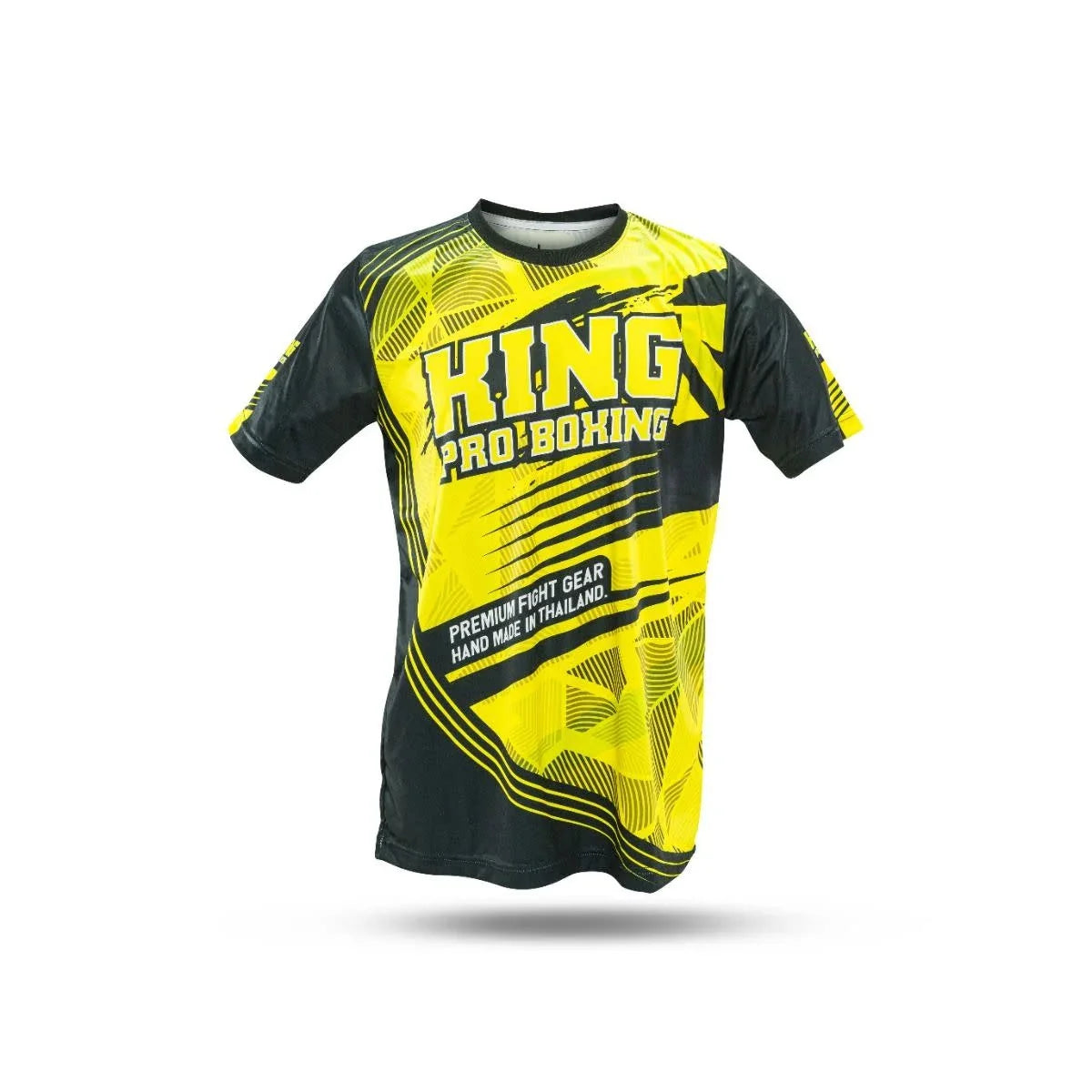 King Pro Boxing Training T-shirt - black, KPB-FLAG-TEE-3