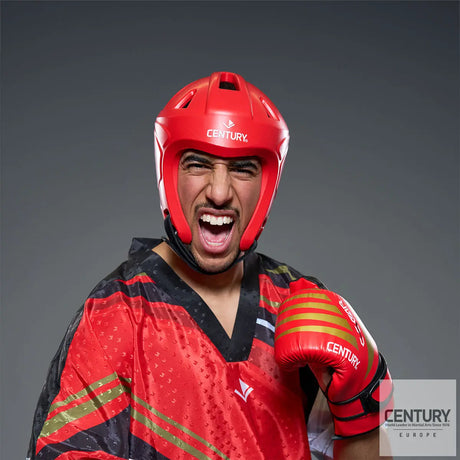 Century C-Gear Evolution Headgear with WAKO Certification - red, 11420-900-21