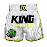 King Shorts Neon Y - white/neon yellow, KPB NEON Y new power