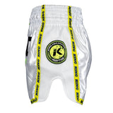 King Shorts Neon Y - white/neon yellow, KPB NEON Y new power