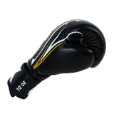 King Pro Boxing Boxing Gloves Spartan 3 - black/gold, KPB/BG SPARTAN 3