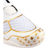 Top Ten Speedmaster Boxing Shoes - white/gold, 1174-12