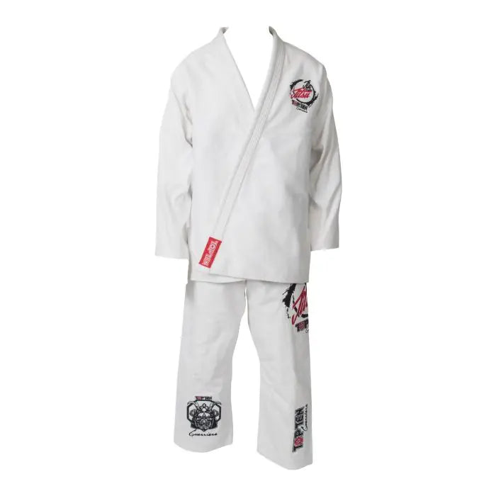 Top Ten Brazilian Jiu-Jitsu Uniform "Guerriero" - white, 15122