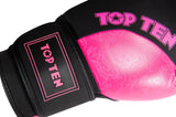 Top Ten "Dragon" Boxing Gloves - black/pink, 22197-97