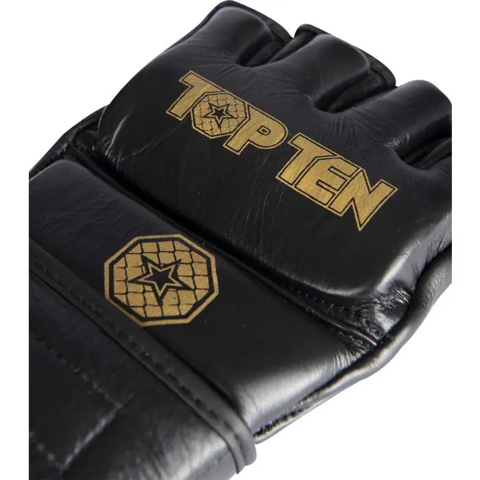 MMA Gloves - TOP TEN MMA - black/gold, 23353-92