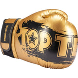 TOP TEN Boxing Gloves Power Ink Golden Star - gold/black, 22662-29