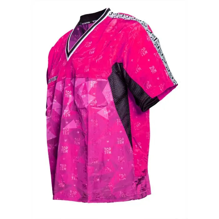 Chemise Top Ten Prism pour Kickboxing - rose, T1627-71