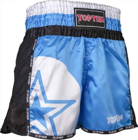 TOP TEN Star Shorts - WAKO Approved - blue, 1864-6