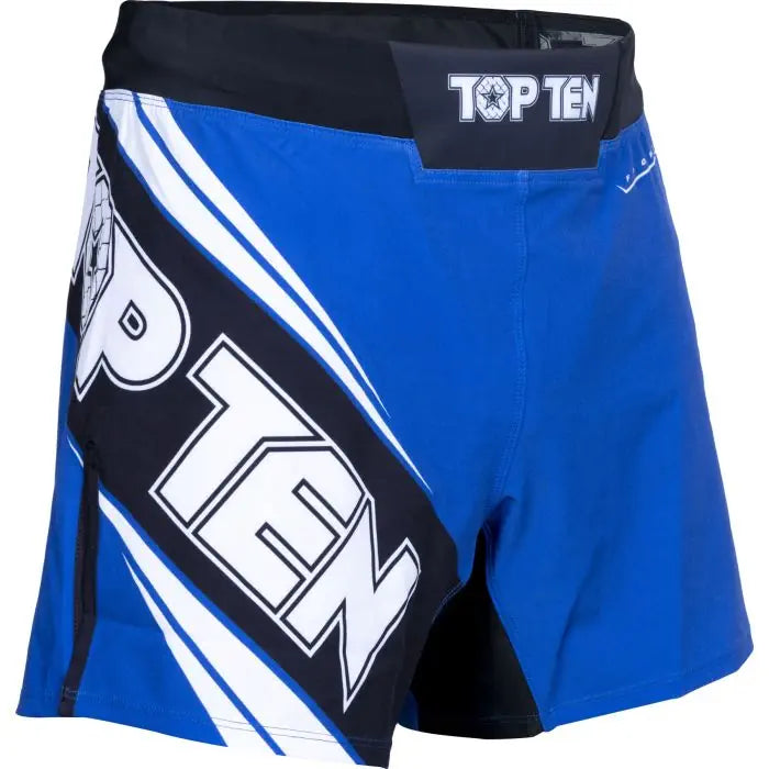 Top Ten MMA Shorts "Fight Team" - blue, 18154-61