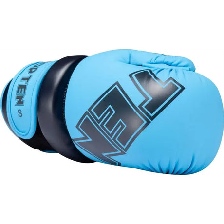 TOP TEN Glossy Block Open Gloves - light blue, 21656-660