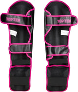 Shin Guards Top Ten SuperLight - black/pink, 32194-97